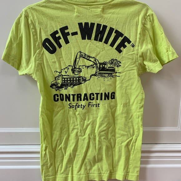 OFF- WHITE neon graphic tee - Picture 2 of 6